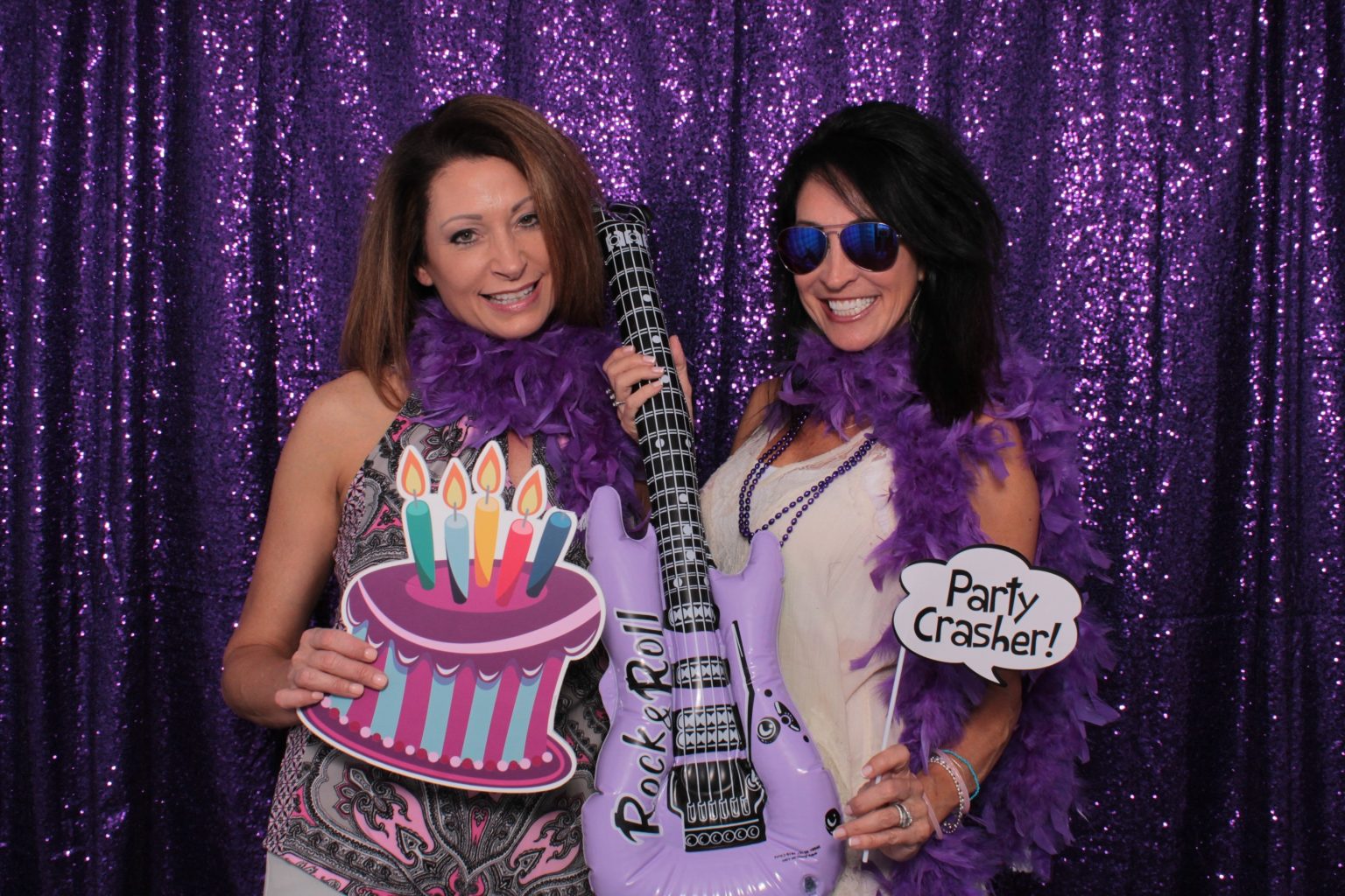 Purple Glitz