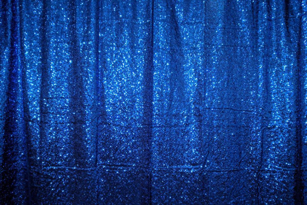 Royal Blue Glitz